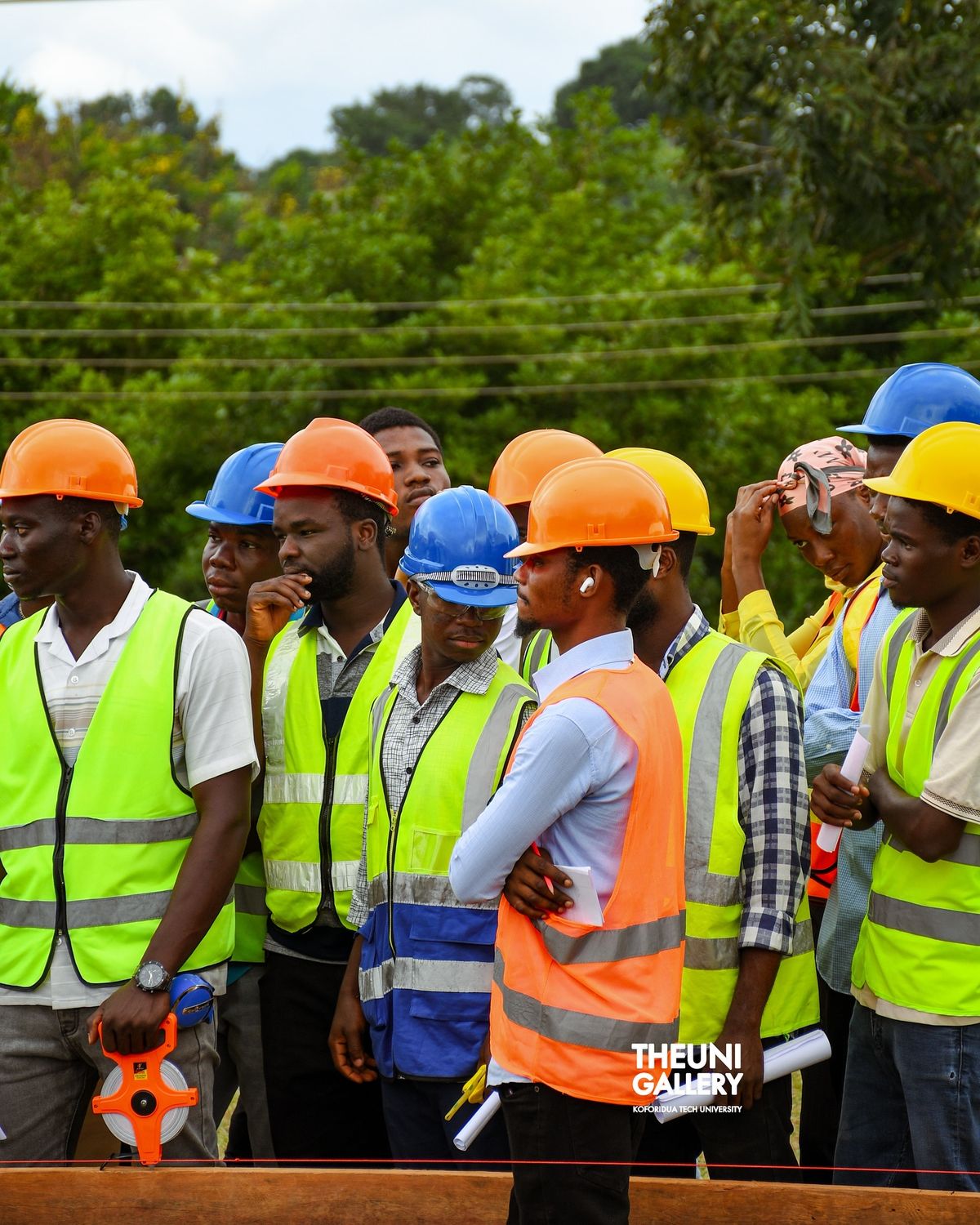 MK Building Construction team at a project site