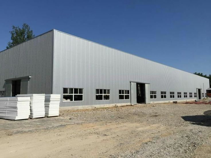 Industrial warehouse construction